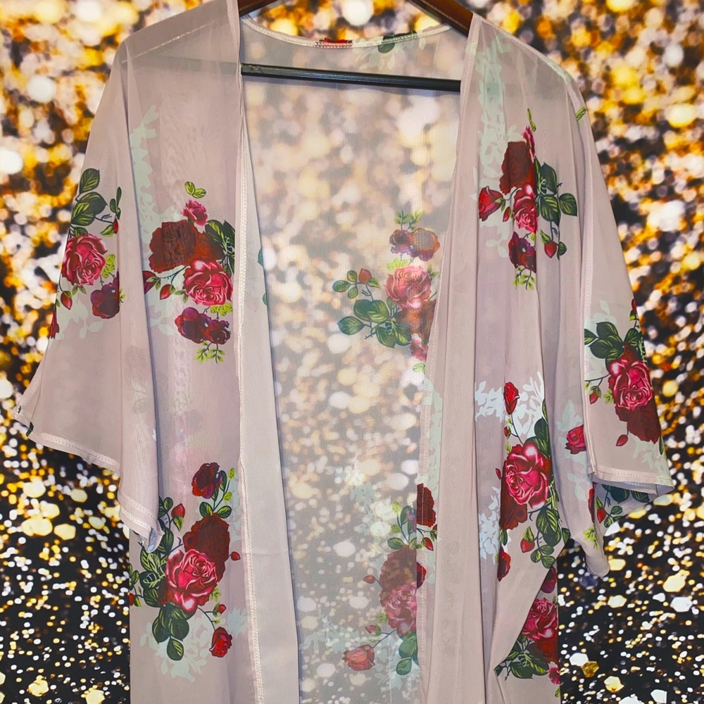 Floral Kimono size XL